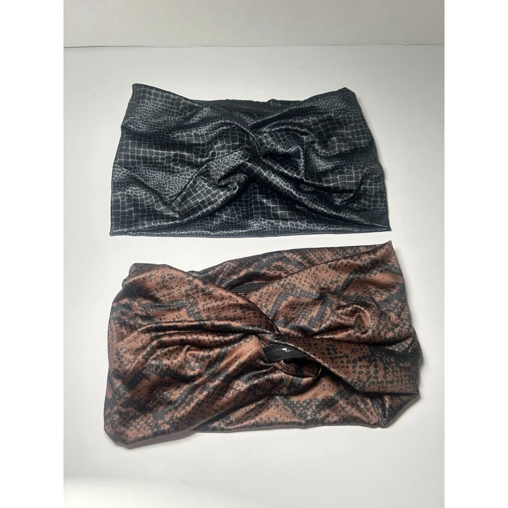 Faux Snake Skin Women's Headband Headwrap Casual Fun Hair